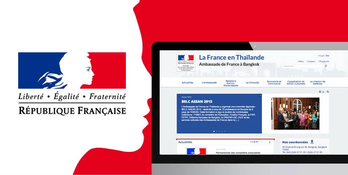 Ambassade de France, Thaïlande